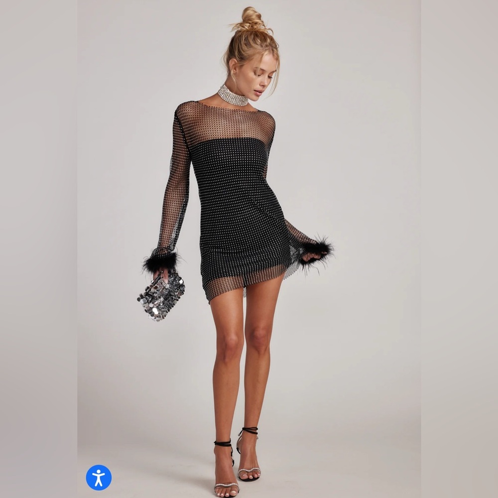 12th Tribe Martini Mesh Dress